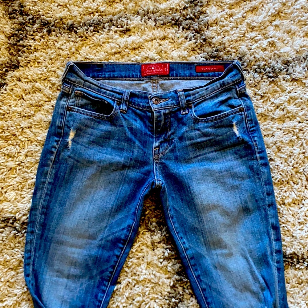 Lucky brand , Charlie skinny jeans